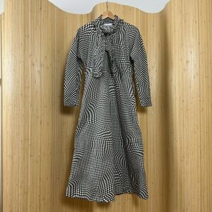 Ganni Houndstooth Dress - read description